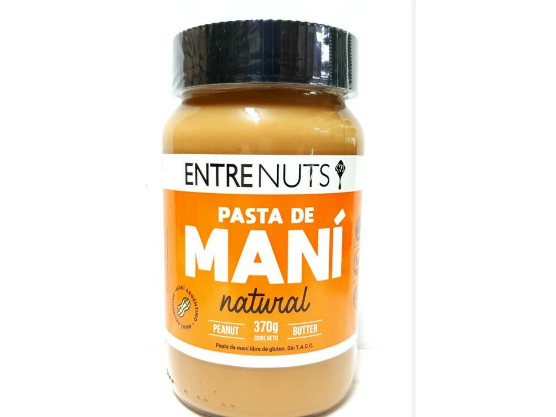 PASTA DE MANI ENTRENUTS  X 370 GR