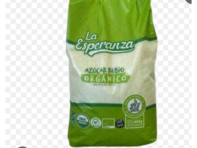 AZÚCAR RUBIA ORGÁNICA