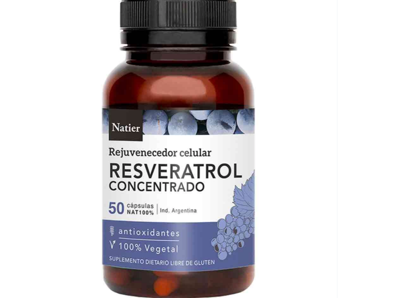 RESVERATROL NATIER  X 50 COMPRIMIDOS