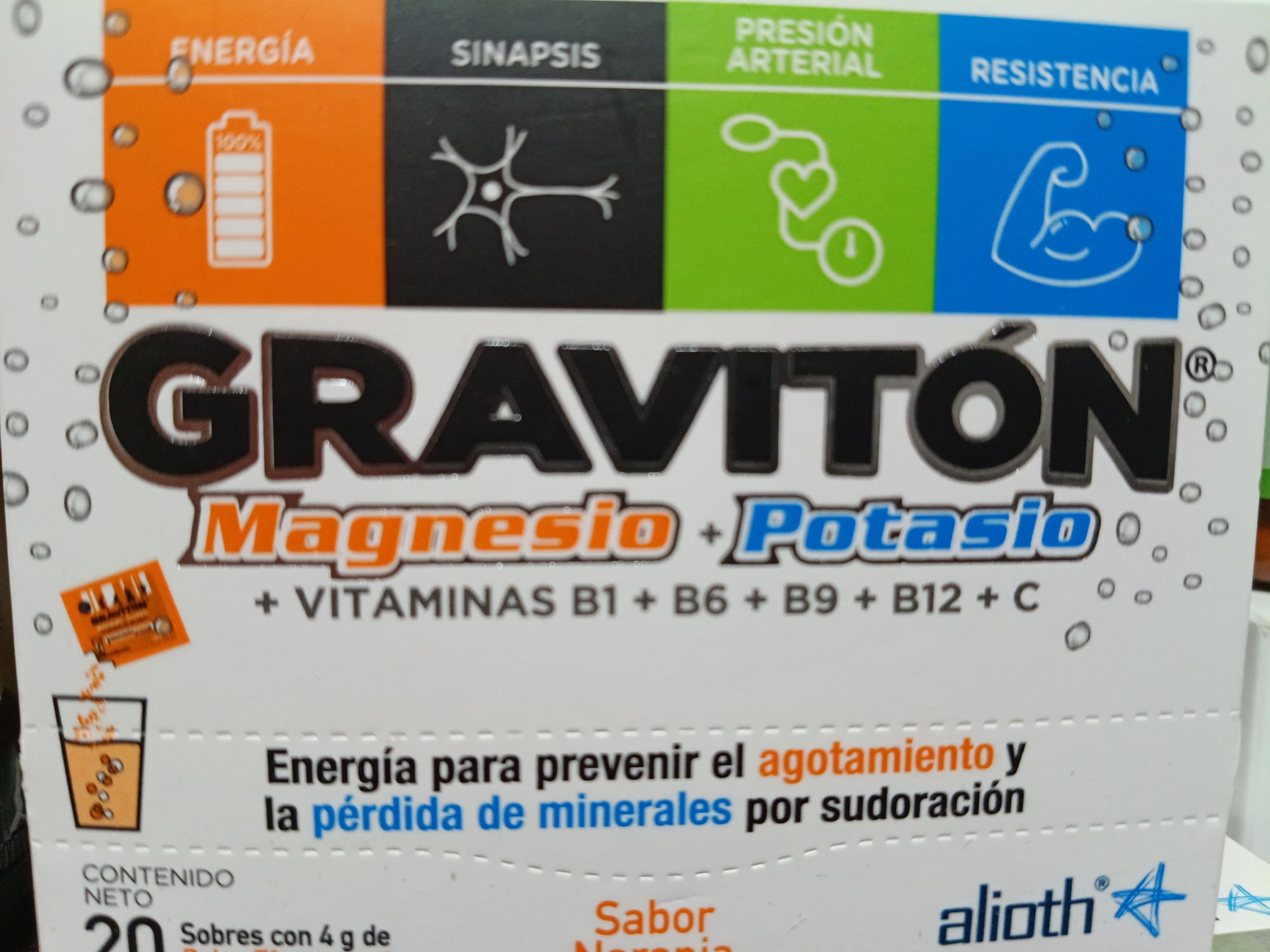 GRAVITON MAGNESIO +B1+B3+B6