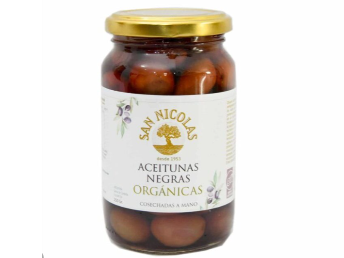 ACEITUNAS NEGRAS ORGÁNICAS