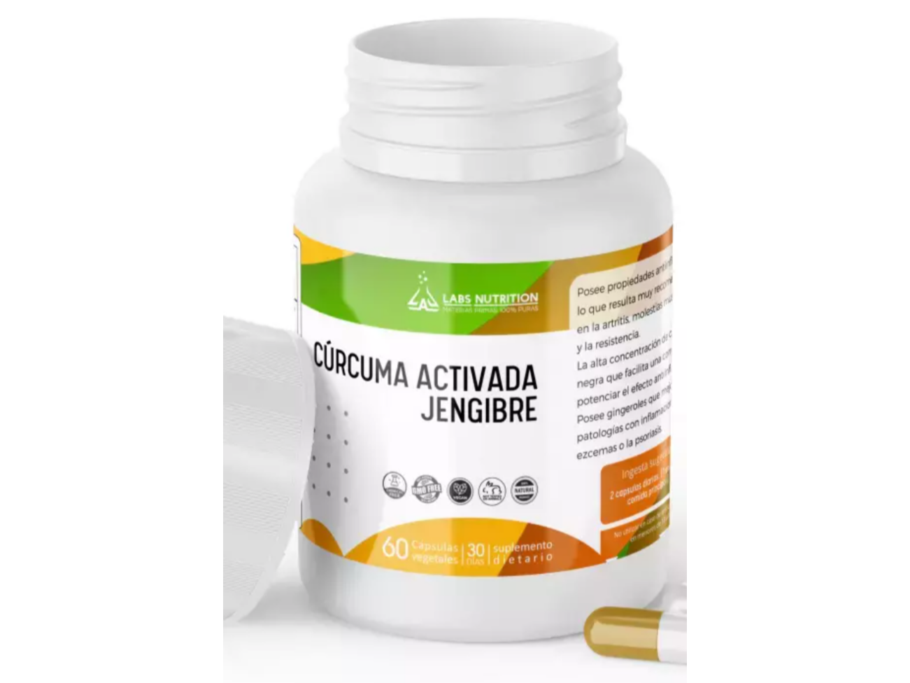 Curcuma x 60 cápsulas