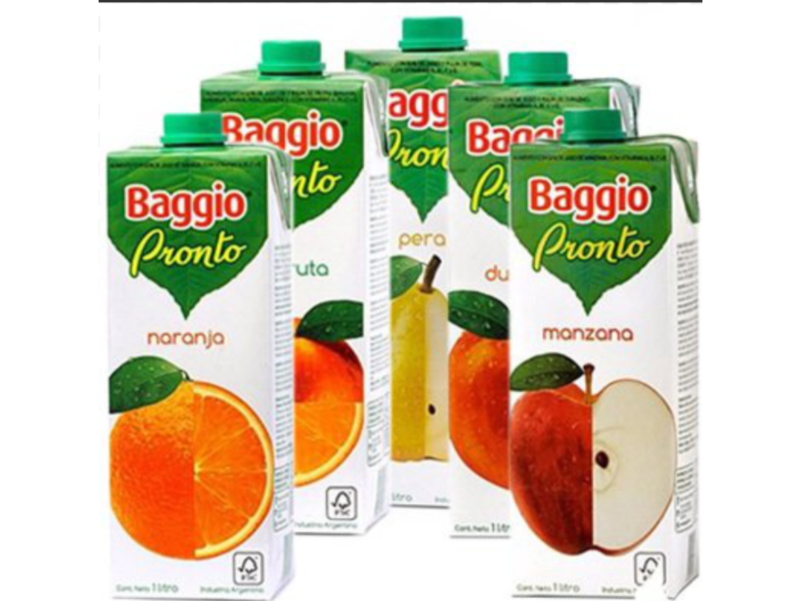 JUGO BAGGIO X 1 LITRO