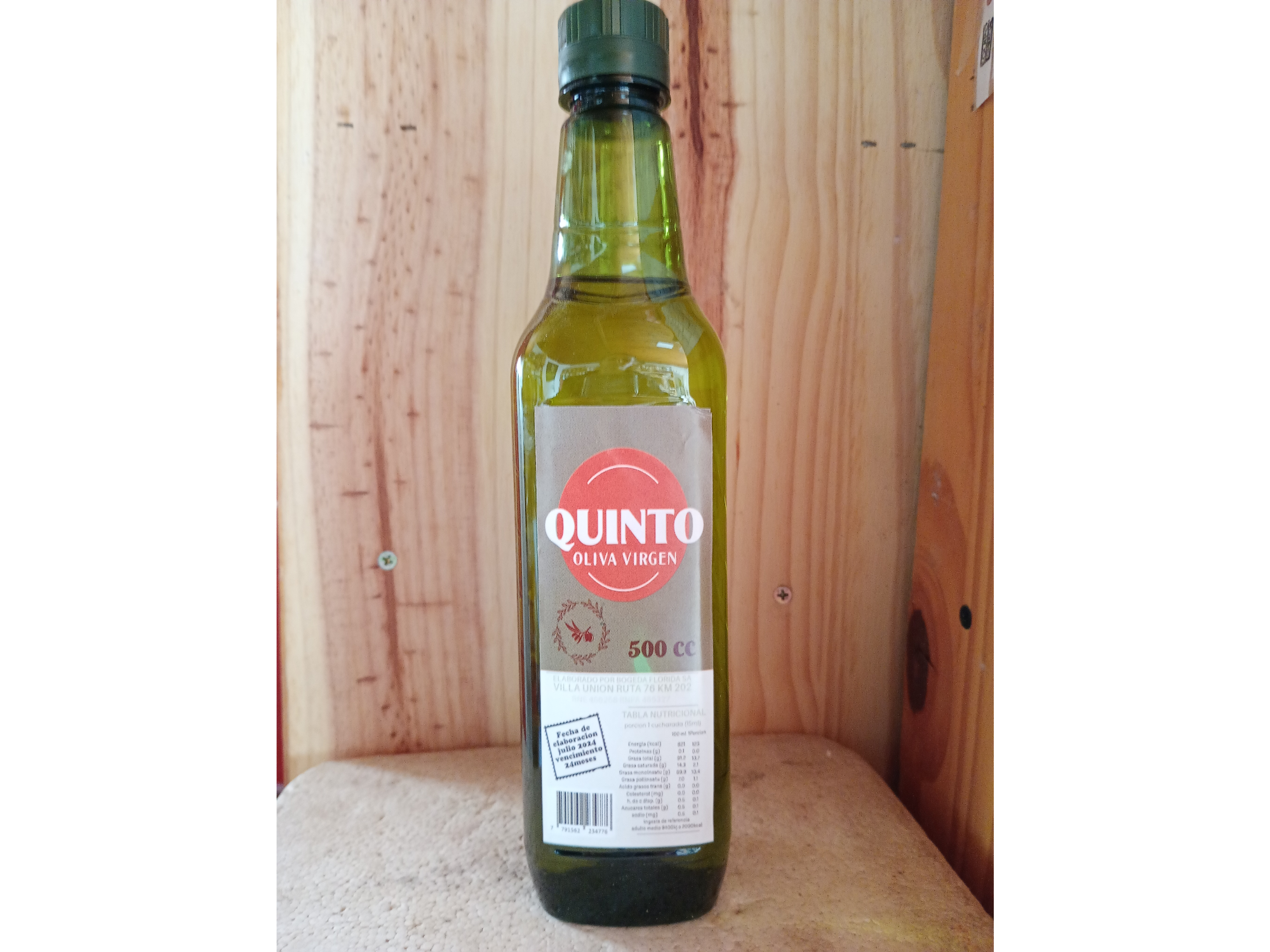 ACEITE DE OLIVA (envase plástico)