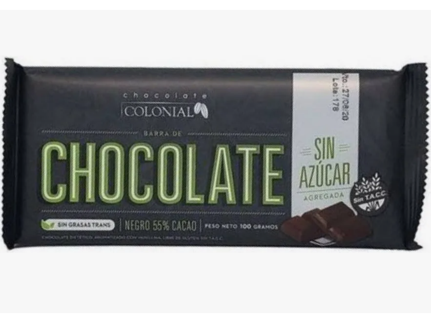 CHOCOLATE AL 55% CACAO CACHAFAZ