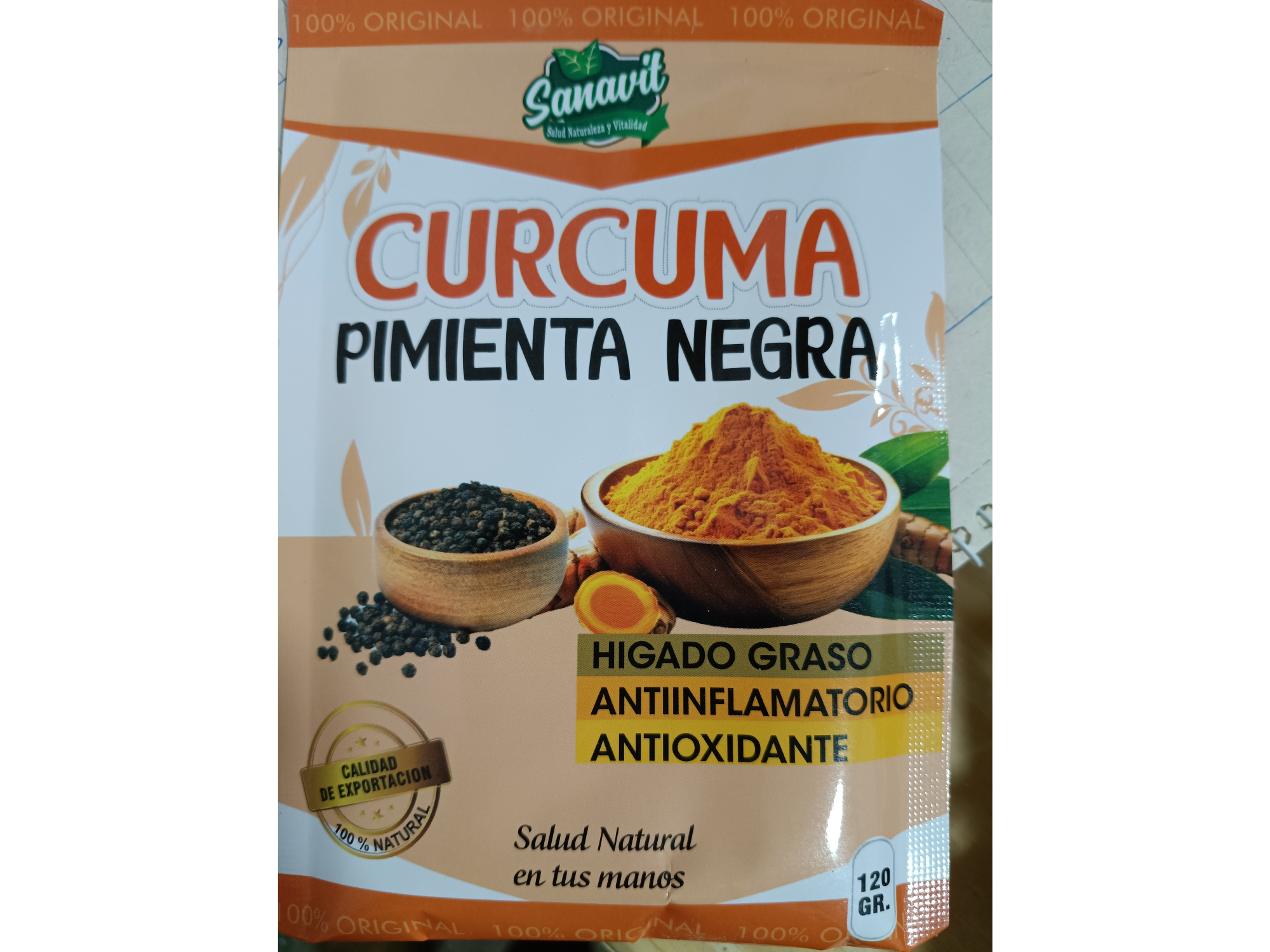 CURCUMA CON PIMIENTA NEGRA