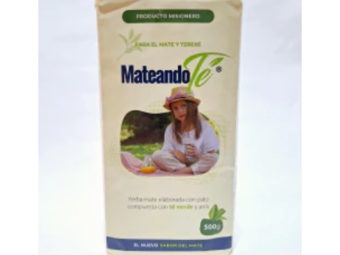 MATEANDOTE X 500 GR (Para mate y tereré)