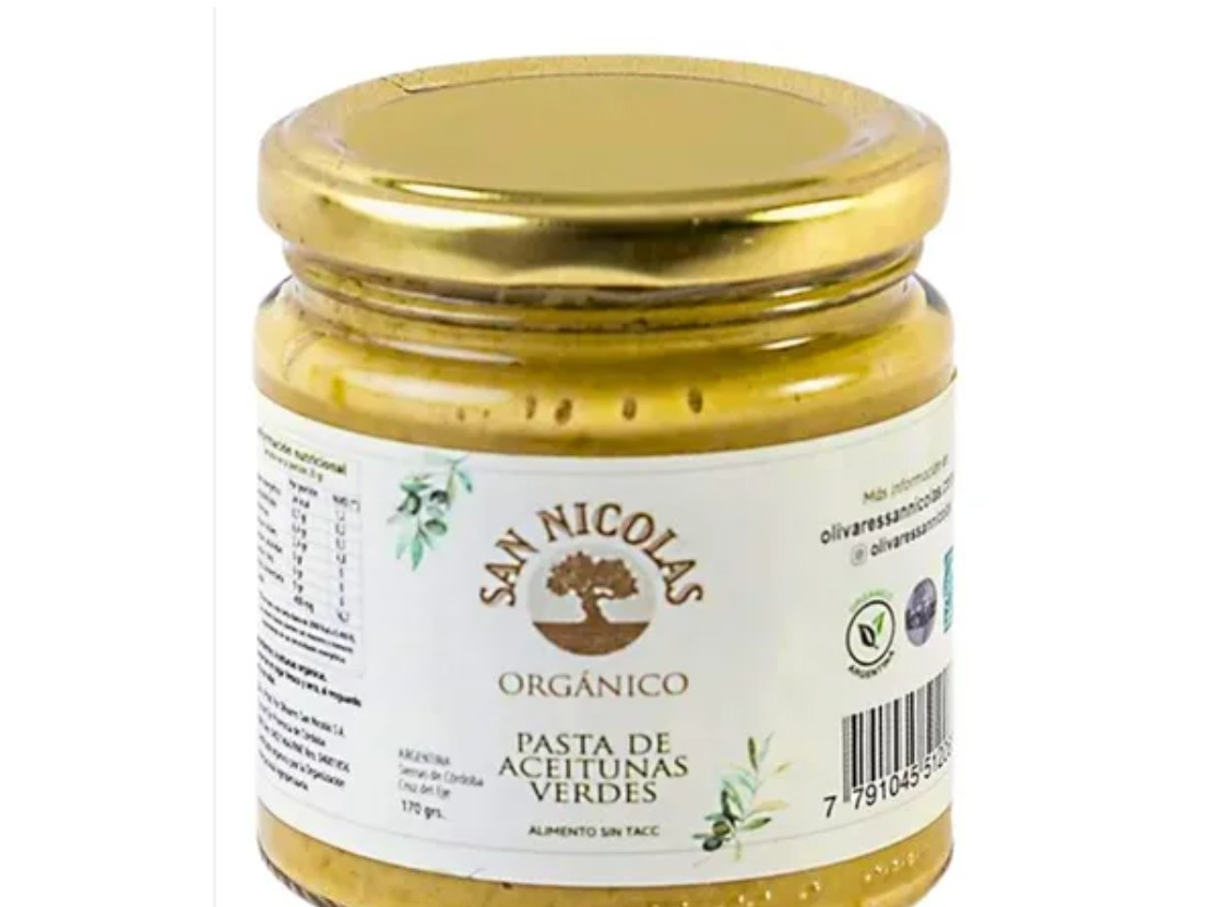 PASTA DE ACEITUNAS VERDES y NEGRAS