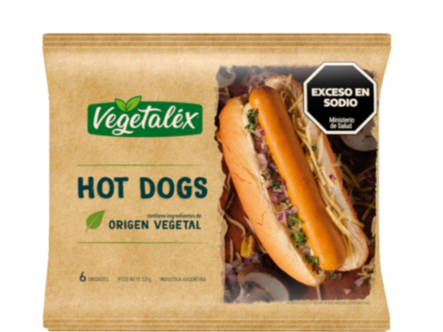 HOT DOG VEGETALEX X 6 UNIDADES