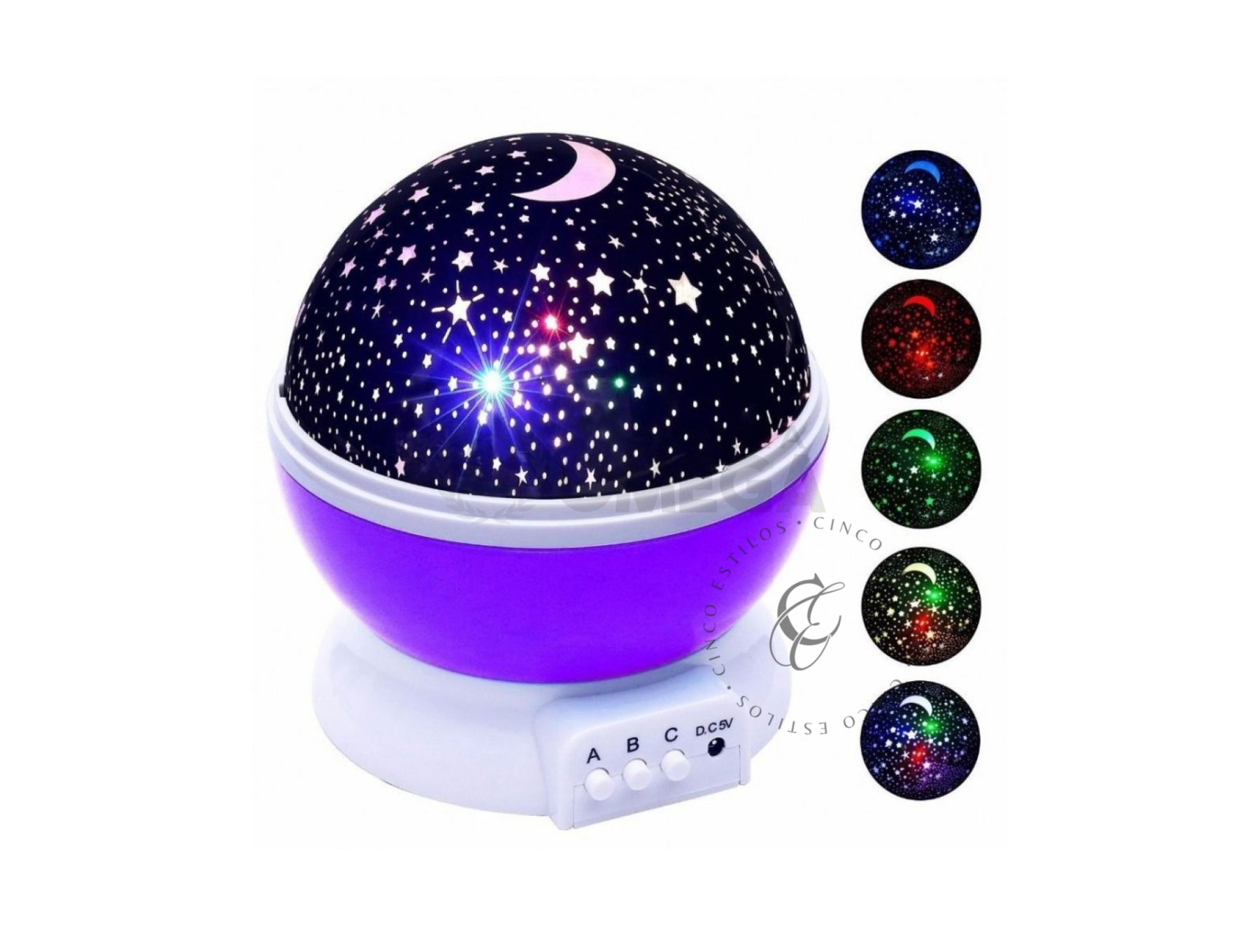 Proyector esfera estrella