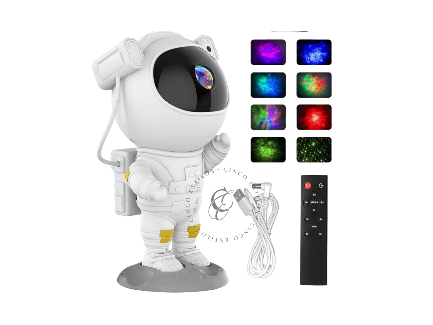 Astronauta proyector