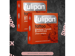 Preservativo Tulipán Tattoo X3 u.