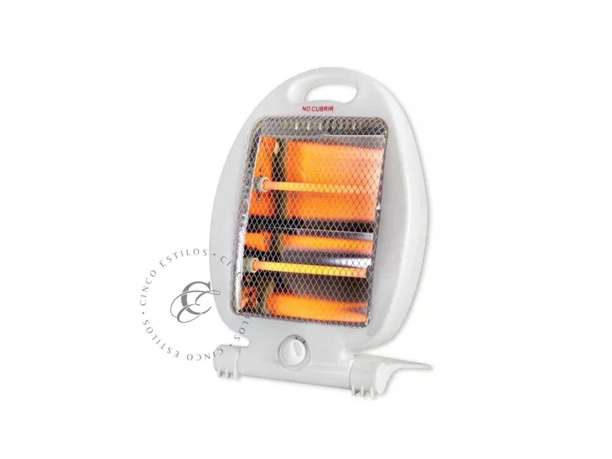 Estufa infrarroja 800 watt 2 velas