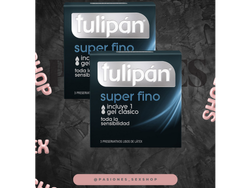 Preservativo Tulipán Súper Fino X3 u.