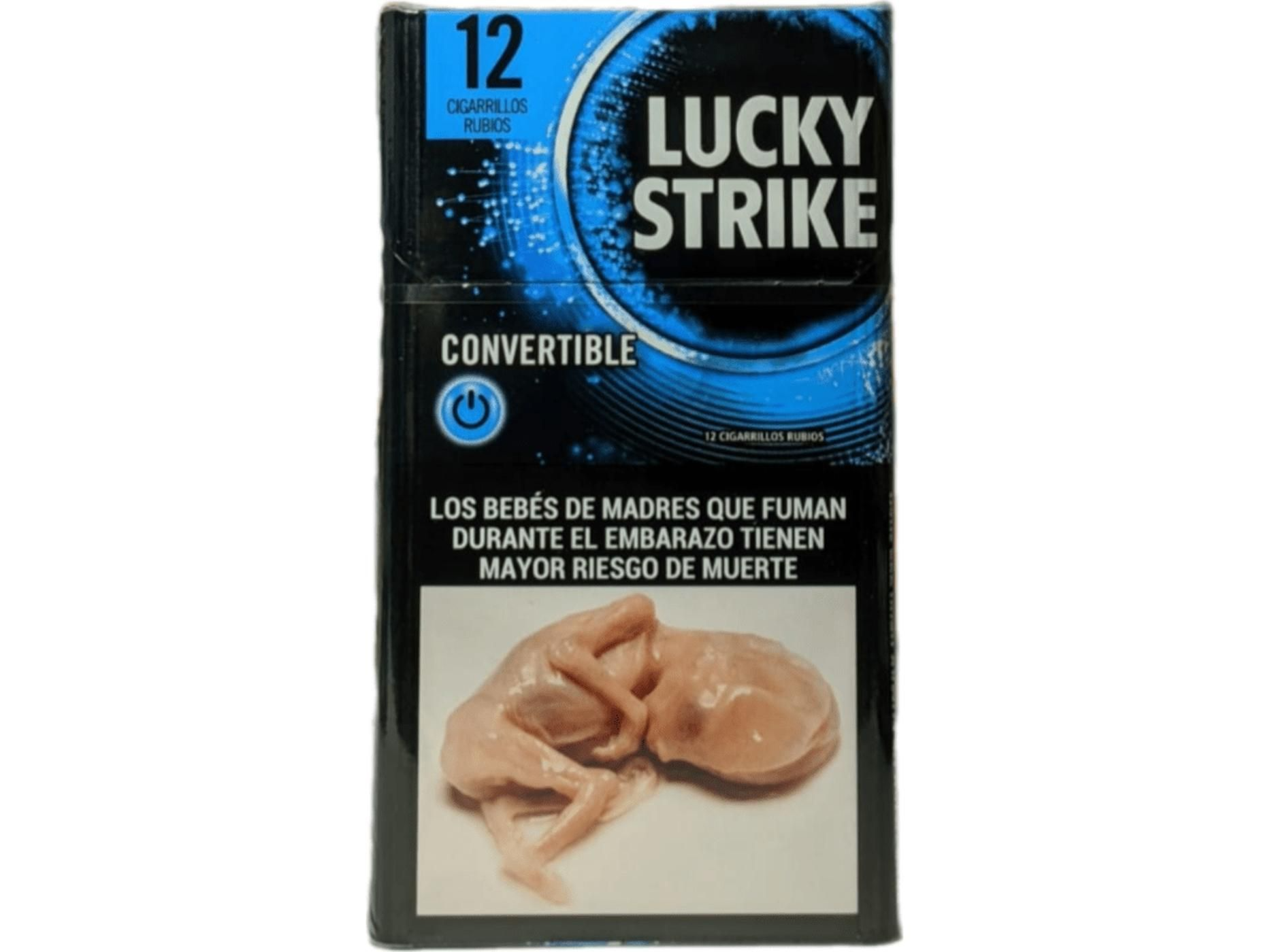 LUCKY STRIKE CONVERTIBLE BOX x 12