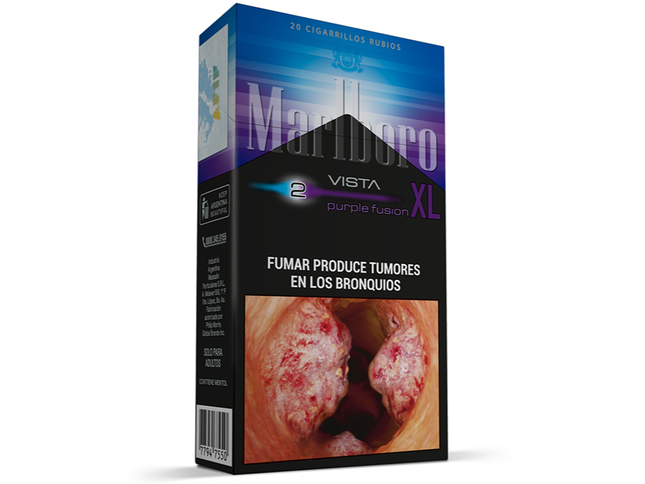 MARLBORO VISTA PURPLE FUSION XL BOX x 20