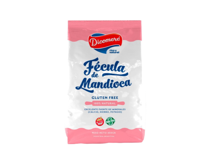 Fecula de mandioca x 450gr