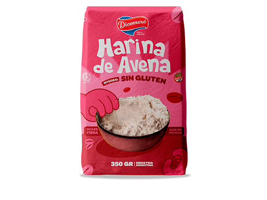 Harina de avena x 350gr