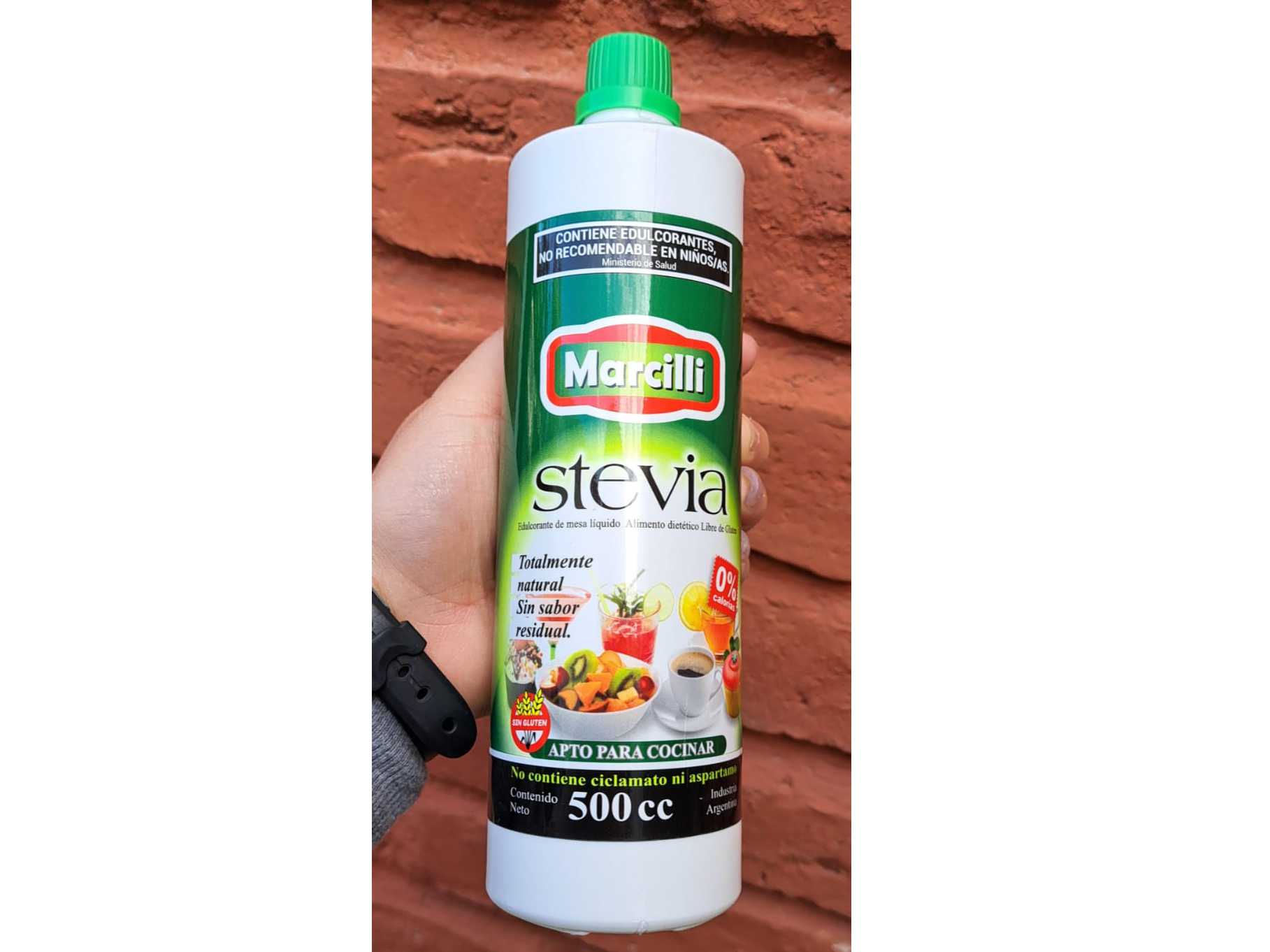 Stevia Liquida x 500 cc MARCILLI