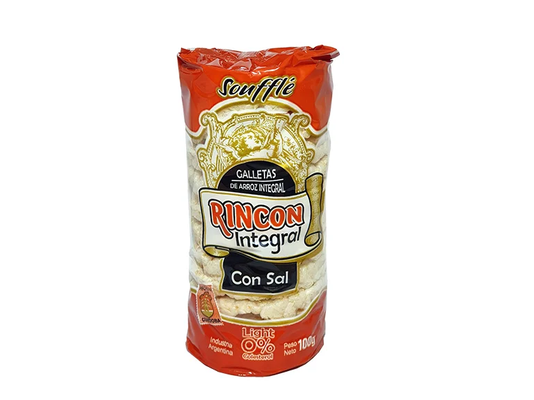 Discos de arroz Con Sal x 100 gr