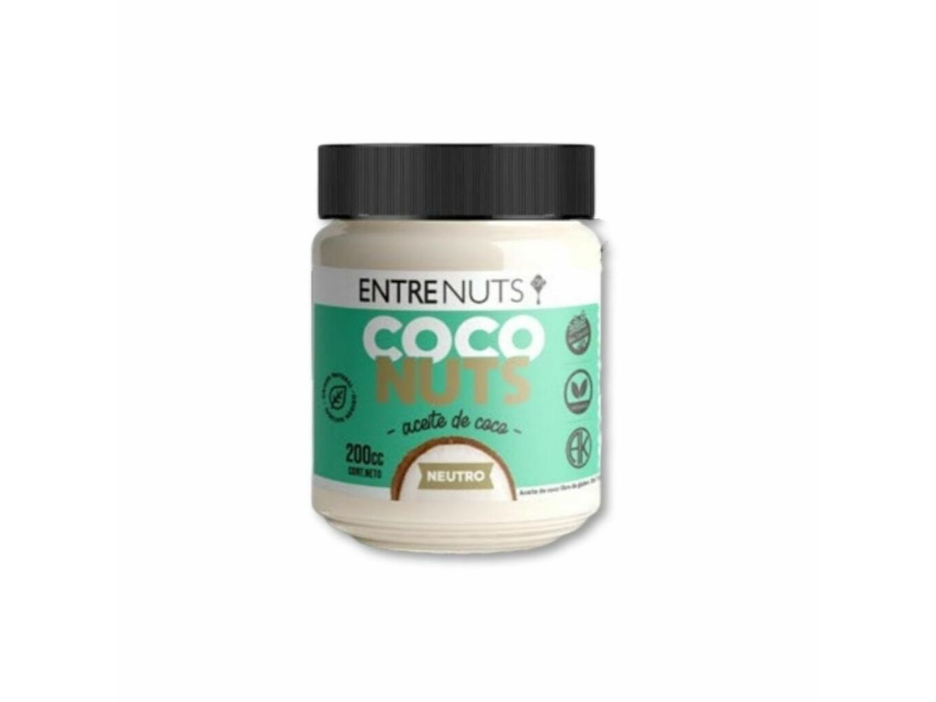 Aceite coco Neutro ENTRENUTS x 200 cc