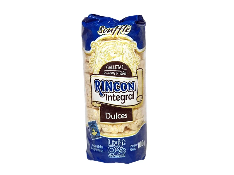 Discos de arroz Dulce x 100 gr