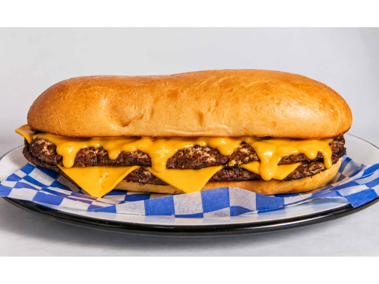 Pani cheese doble + Papas fritas