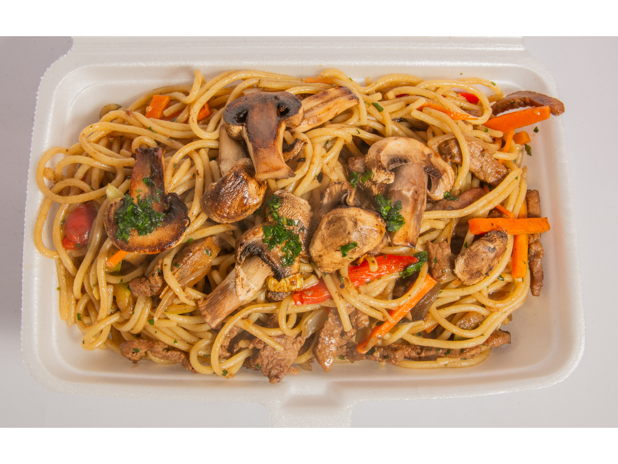 yakisoba de ternera de PELUQUITA DELI