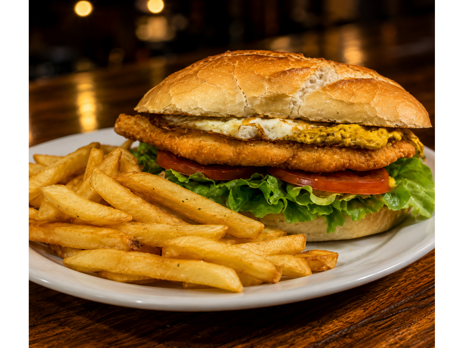 SANDWICH INDIVIDUAL SUPREMA COMPLETO + PAPAS (cod PR8)