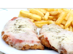Milanesa con Jamón y Muzarella (*cod 102*)