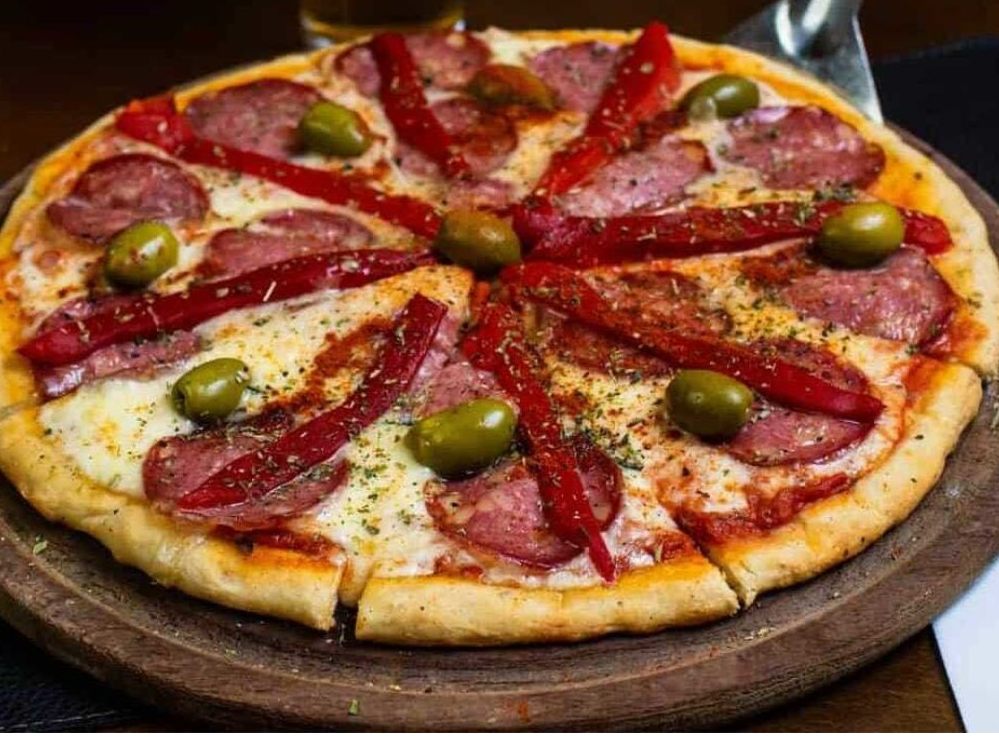 Pizza Calabresa AL MOLDE (cod 706)