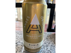 Cerveza Andes lata Rubia