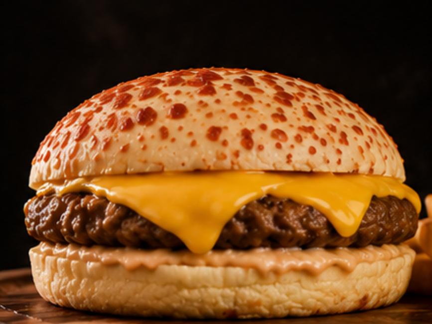 2 HAMBURGUESAS CON CHEDAR + PAPAS FRITAS (PR15)