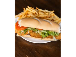 Sandwich milanesa de pollo individual COMPLETO (cod 03003)