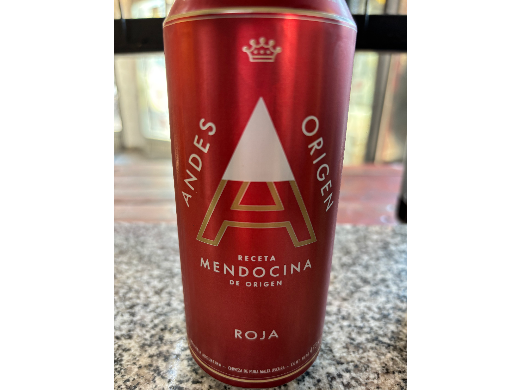 Cerveza Andes Lata ROJA  (cod AR)