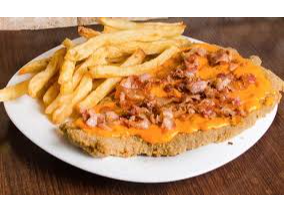 MILANESA ESPECIAL CHEDAR INDIVIDUAL  (cod 107i)