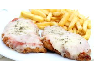 Milanesa de pollo con Jamón y muzarella (Cod *202*)