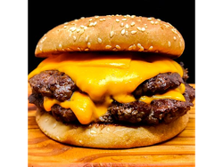 Hamburguesa Doble Cheddar (*cod 13D*)