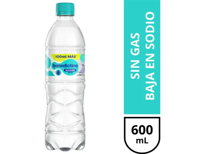 Agua  Benedictino 600cc