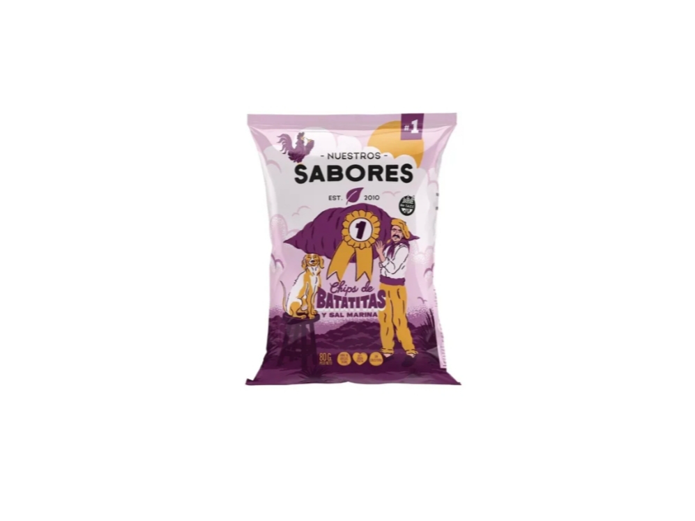 Chips de Baratitas y sal marina