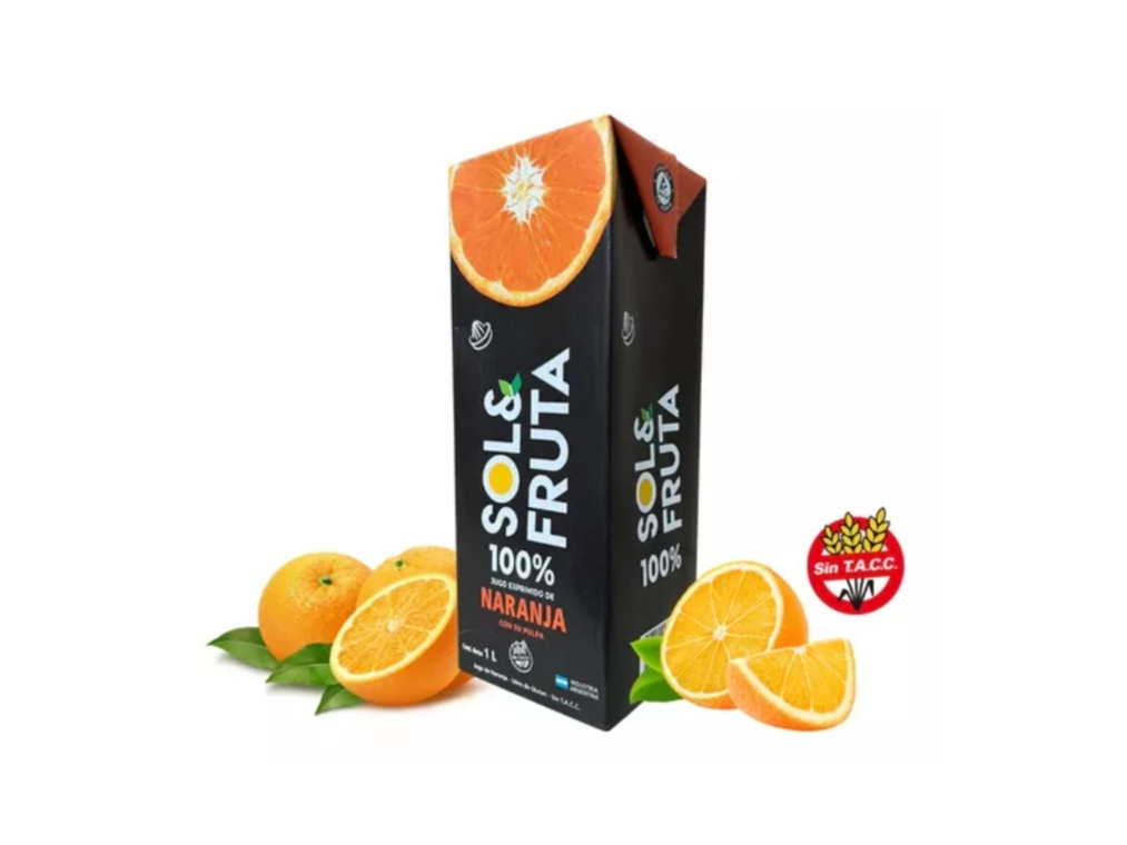 Jugo de Naranja 100% Exprimido