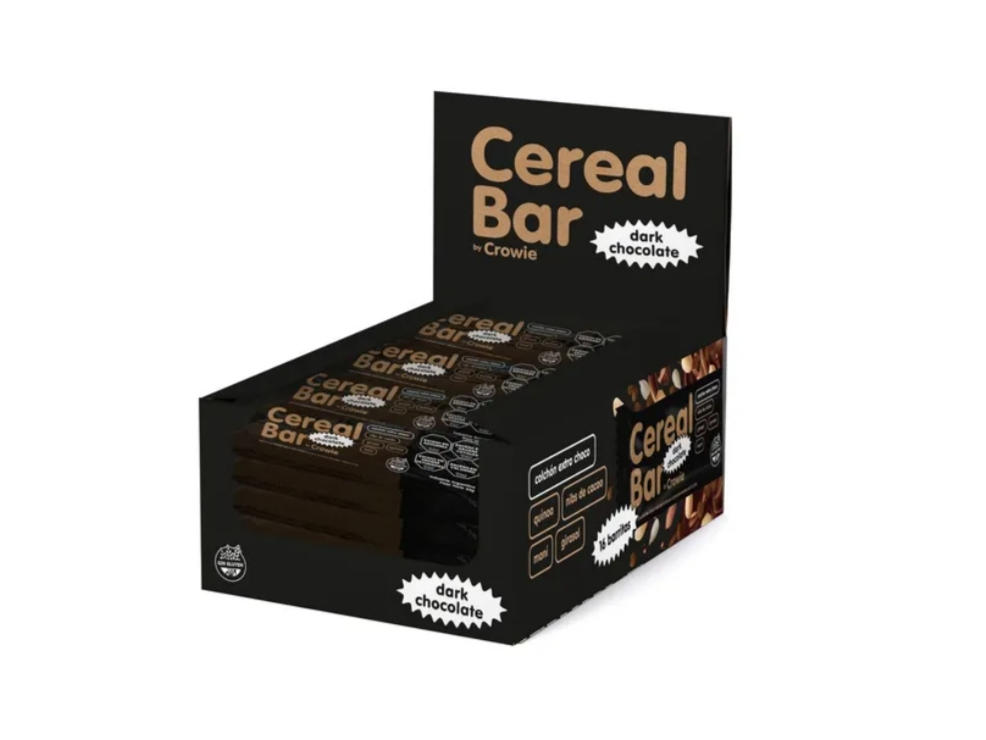Caja Barras Dark Chocolate Crowie