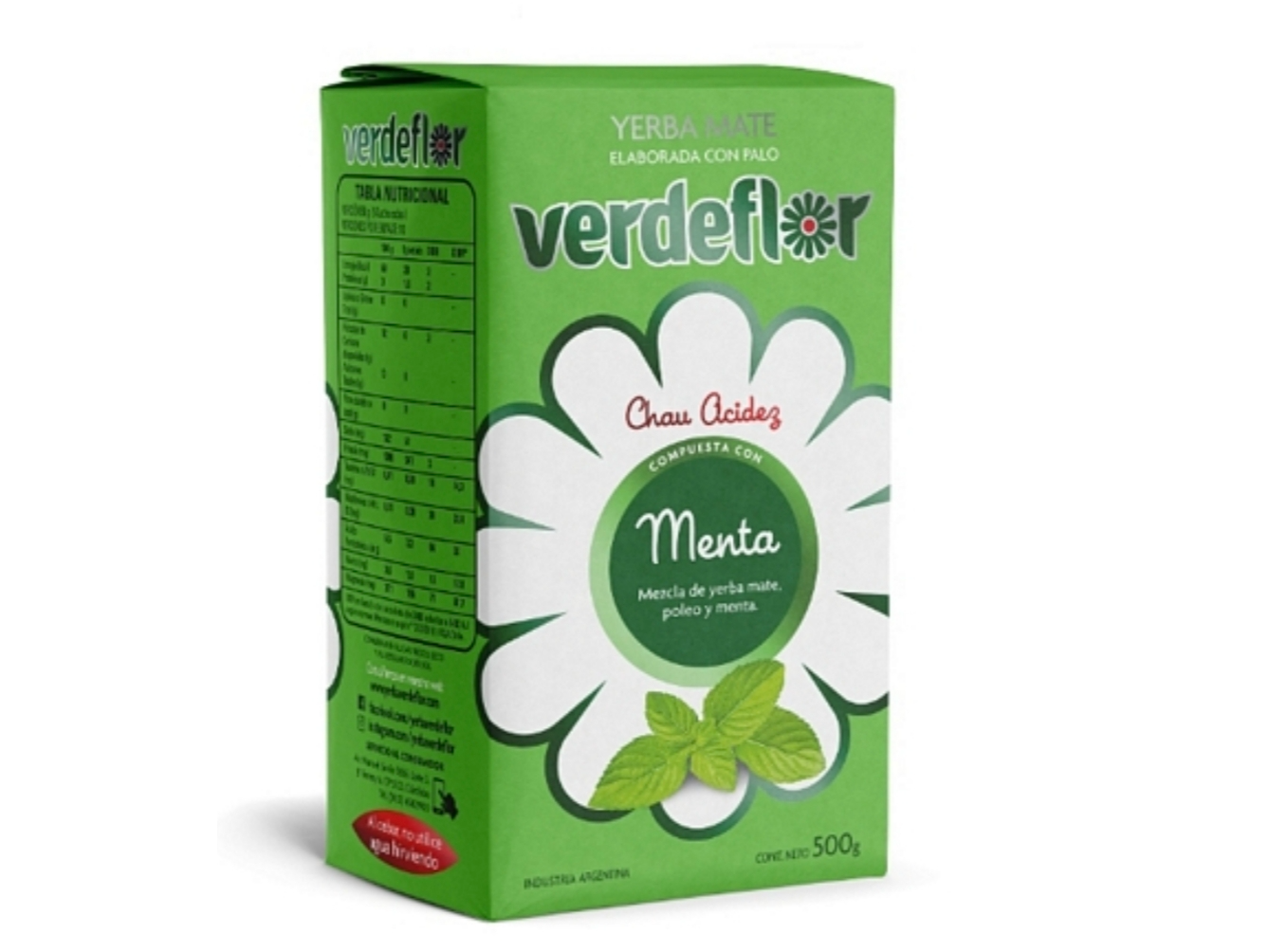 Yerba Menta Verde flor