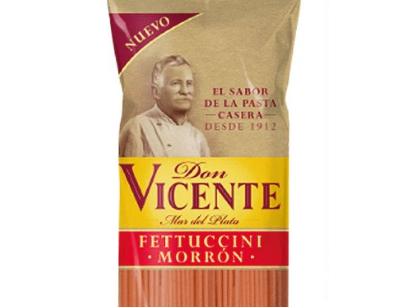 Fideos Fettuccini Morrón