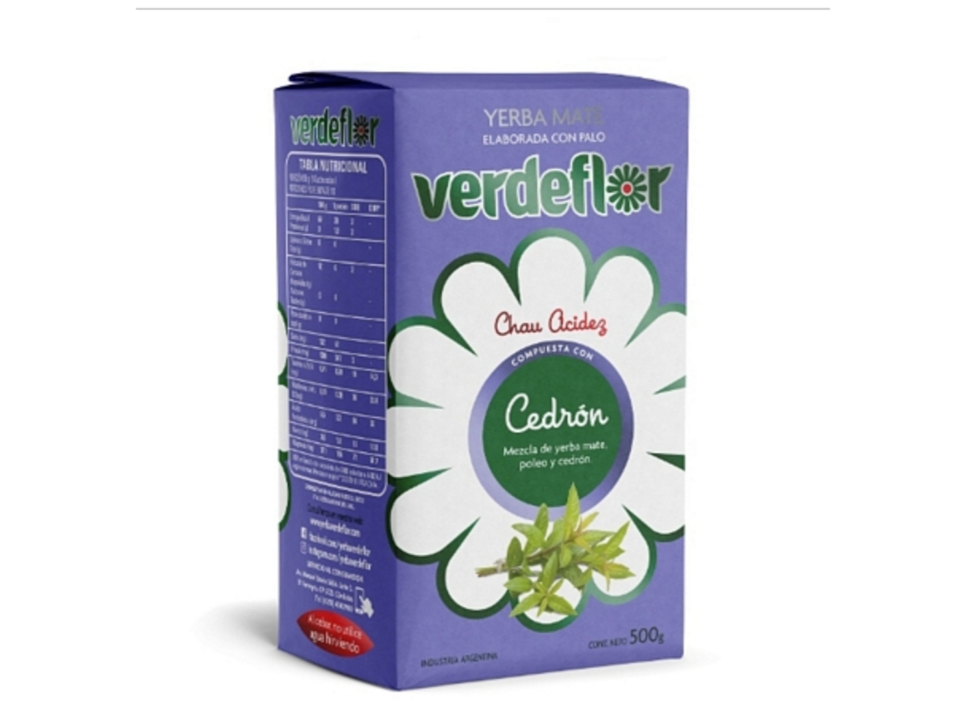 Yerba Cedrón Verde flor