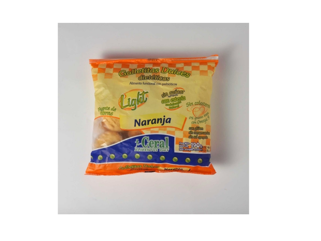 Galletitas de Naranja Sin azúcar