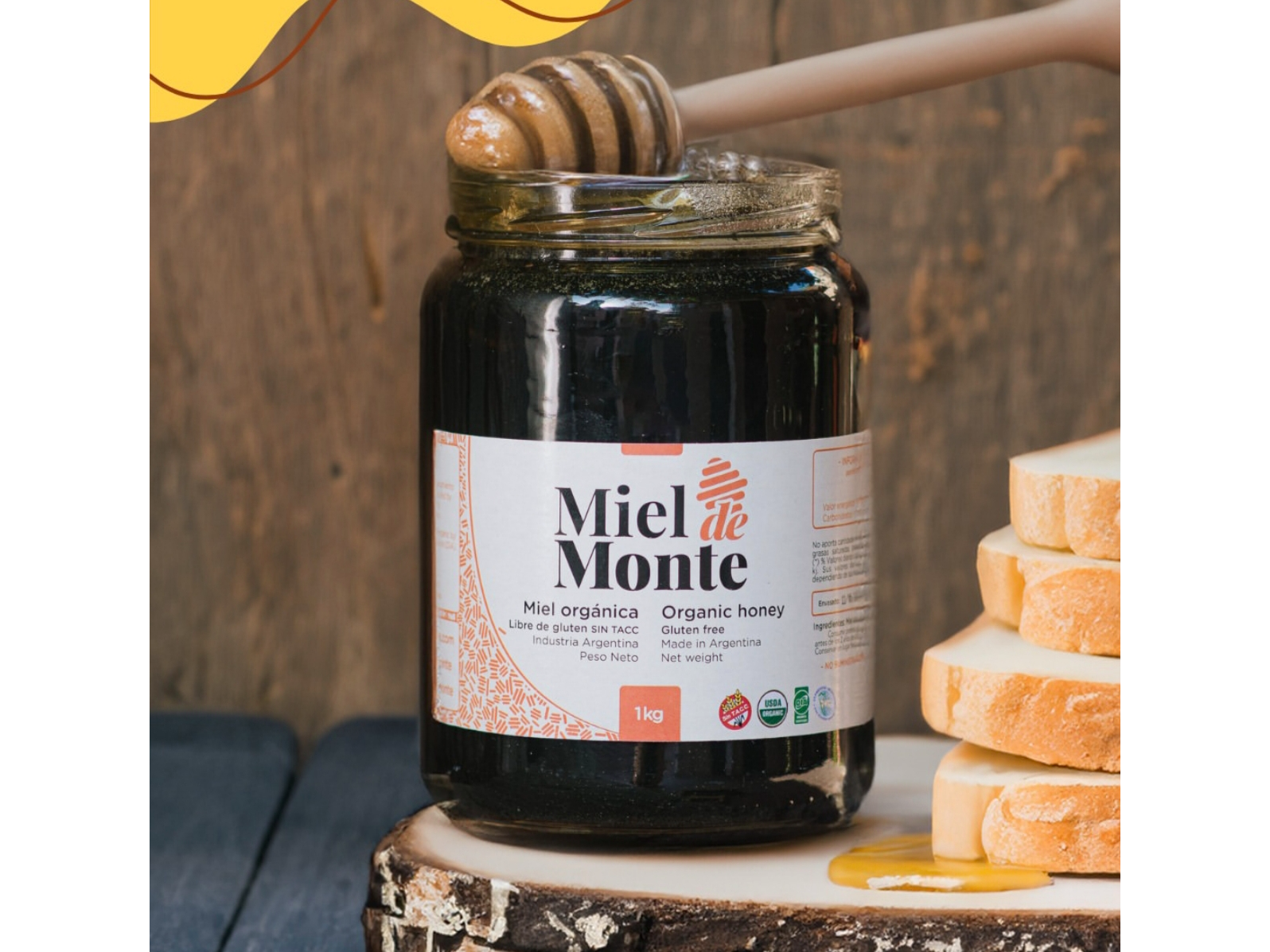 Miel Orgánica De monte