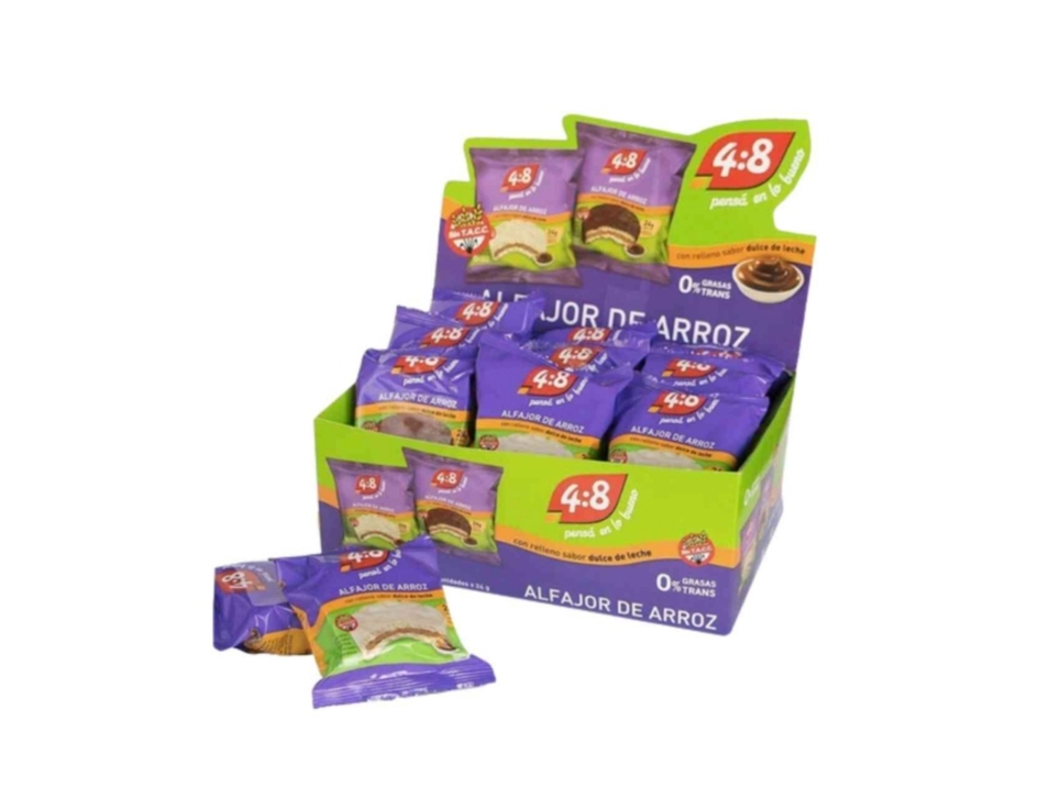 Caja alfajor de Arroz