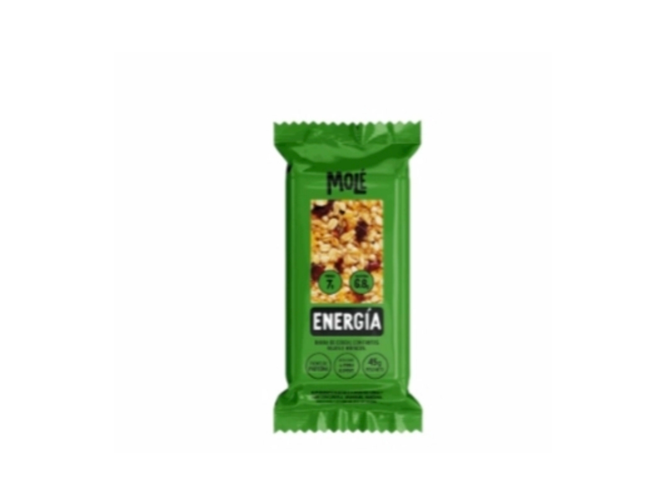 Caja barra de cereal Molé