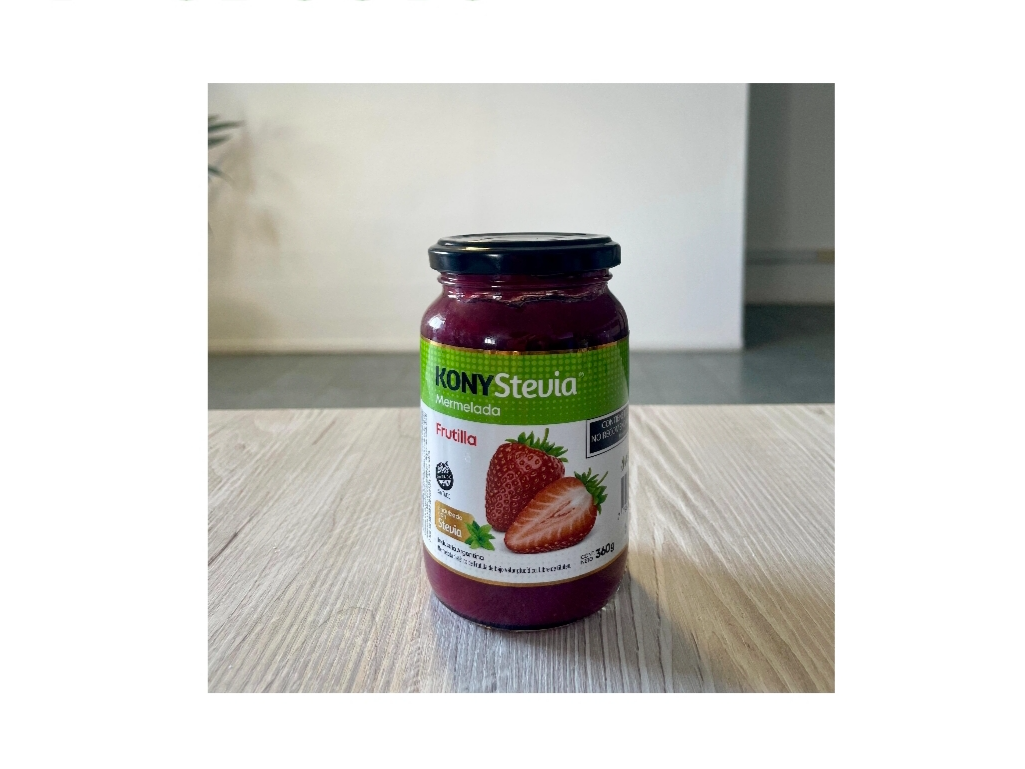 Mermelada de Frutilla con Stevia